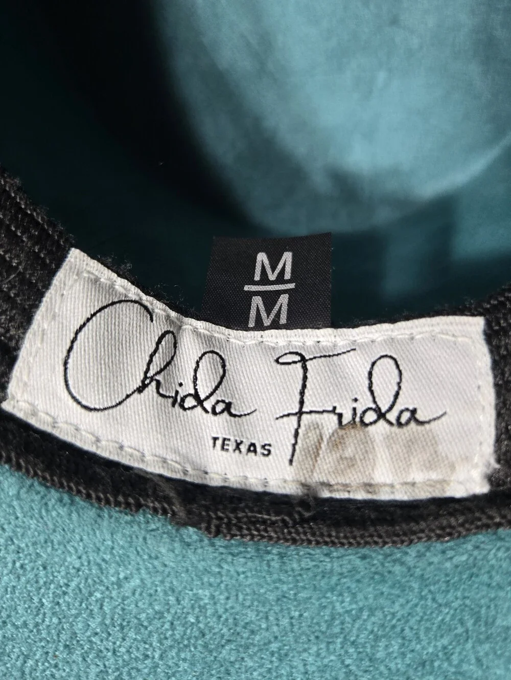 Chida Frida Madrid Hat Teal Color New Condition No Tags Western Hat